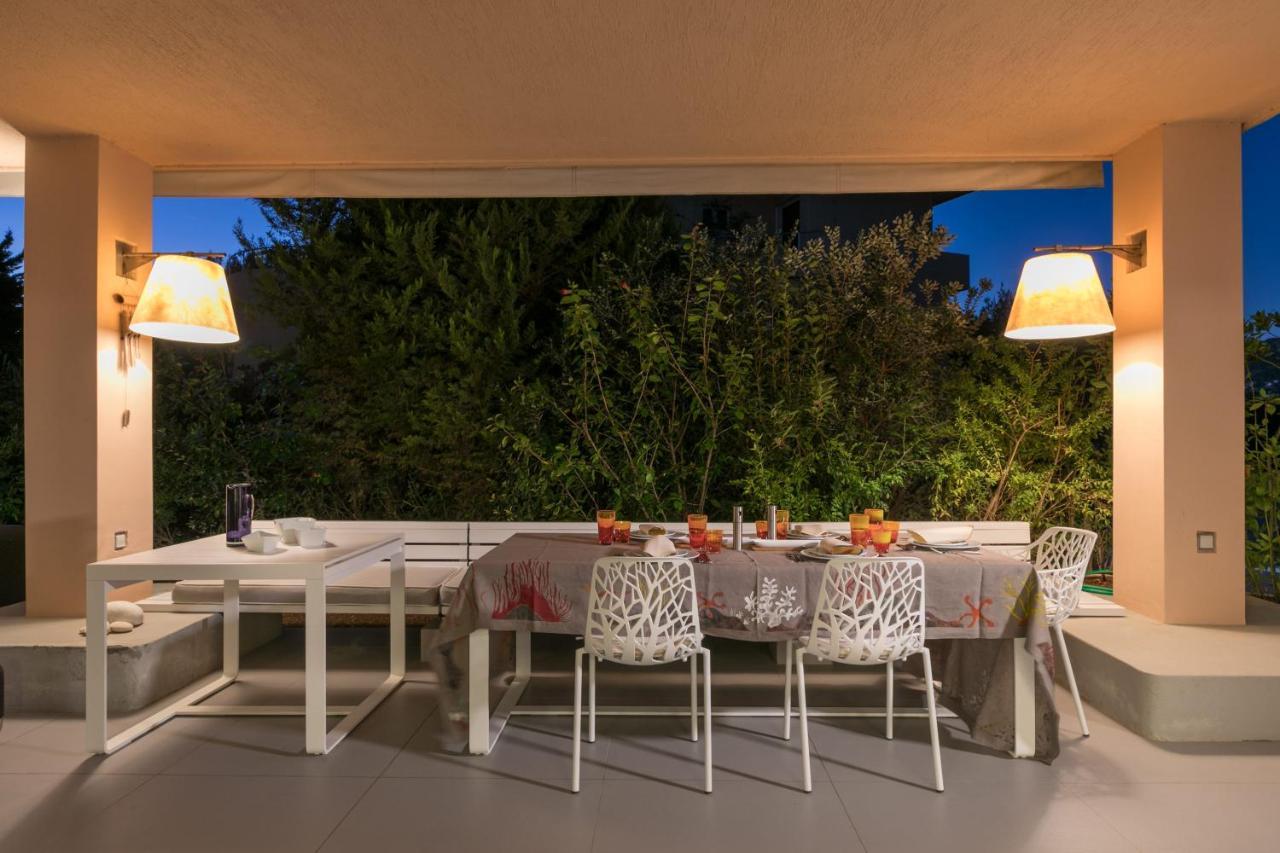 Luxurious Villa Philoxenia Lagonisi Exterior foto