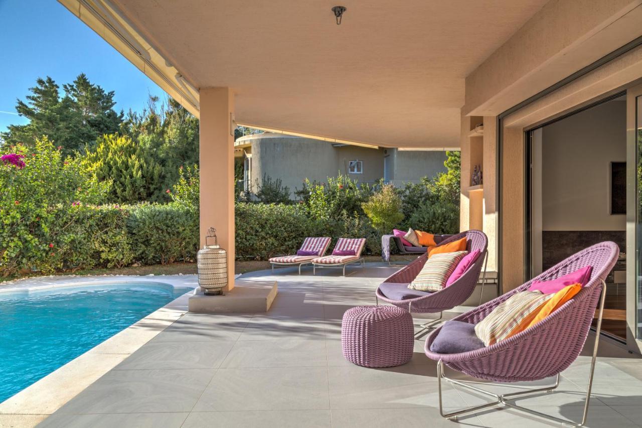 Luxurious Villa Philoxenia Lagonisi Exterior foto
